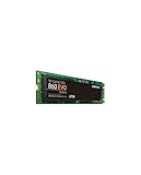 Escritura secuencial 520MB/s Samsung MZ-N6E2T0BW 860 EVO M.2 - Disco estado solido SSD, 550 megabytes/s, color verde/negro, 2 TB