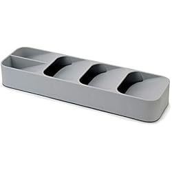 Joseph Joseph - Range Couvert pour Tiroir Compact, Organisateur de Tiroir - Gris