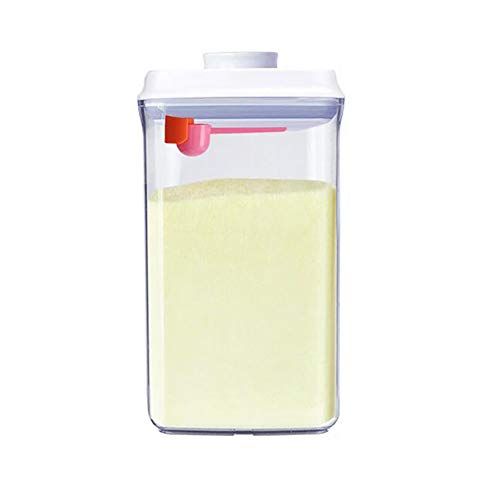 D&F Baby Boîte de Conservation,Doseur de Lait en Poudre,récipient à Lait Portable,Portative sans BPA Transparent 2000 ML