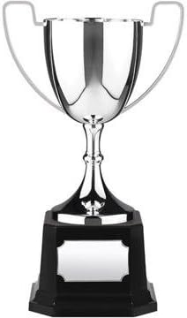 Cup Trophy - Nickel Silver Plated Sports Award - Endurance Cup with Traditional Handles
