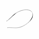 10 x 4mm Metal Blank Headband Hair Band DIY Accessories