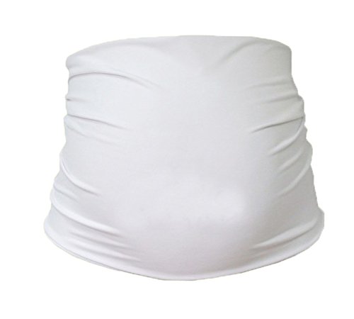 Maternity belly band belt - many colours - Mums Essentials (White)