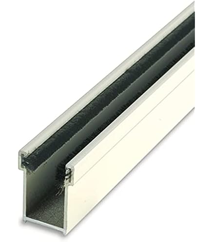 Guide Per Tapparelle In Alluminio Con Spazzolino - Antivento E Antirumore, Universali, Personalizzabili - Foto 10