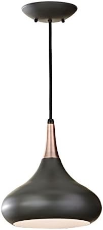Beso 1 Light Mini Pendant Light Finish: Dark Bronze