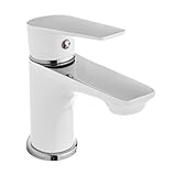  takestop Mischbatterie Wasserhahn Weiß London 52572 Spülbecken Waschbecken Pompei 52439 Bidet Bad Rute Küche Design Moderne doppelte rotation Armaturen