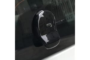 GRFIT Car Trunk Door Handle Protector for Smart Fortwo 453 Fortwo 2015-2020 Rear Door Knob Case Cover Decoration Sticker Exterior Accessories,H