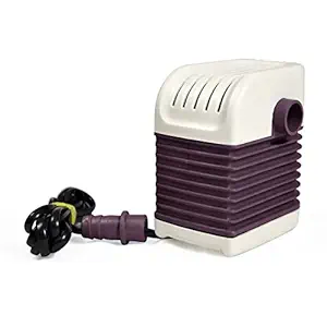 Retailmonk 18 W ABS 6 ft Water Lifting Submersible Pump for Desert Air Coolers, Aquarium, Fountains Pump Motor, Small - 165-220V/50 Hz ? Dark Maroon