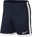 Dri-Fit Technology Nike M NK Dry ACDMY K Shorts, Hombre, Azul (Obsidian/White), XL