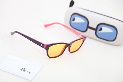 Bloxx-Phoenix-Advanced Ergonomic Rimmed Anti Blue Light Glasses-Amber Tinted Lenses