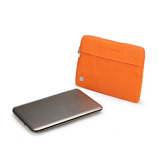 Caison 15.6″ Laptop NoteBook Bag Hülle Tasche 15.6 Zoll Handbag Schoner Abdeckung (Orange) - 7