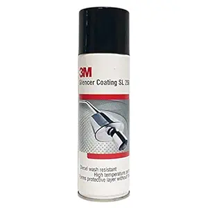 3M Silencer Coating Spray for Car and Bikes 250 ML(Silver)