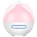 Produktbild Aroma Diffuser Ätherisches Öl Düfte Ultraschall Duftlampe 80ml tragbarer Aromatherapie Luftbefeuchter mit 7 Led Farben Lichter und USB Anschluss Öl Diffuser für zuhause, Auto, Yoga, Büro, SPA, Schlafzimmer, Reisen usw.