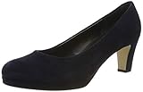 Gepolsterte Lederdecksohle Gabor Shoes Damen Fashion Pumps, Blau (River 46), 39 EU