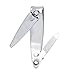 Footful Stainless Steel Nail Clippers with Nail File Fingernail Toenail Clippers---Small Size