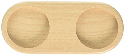 Zassenhaus 0000036015 Mühlenuntersetzer, Holz, natur, 1,4 x 7,6 x 16 cm