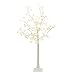 Produktbild Lichterbaum 96LED Rosenblüten weiss 150cm Blütenbaum Leuchtbaum Dekobaum
