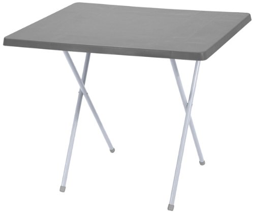 Faltbarer Campingtisch Klapptisch 79x60cm Höhenverstellbarer Outdoor-Tisch Kunststoff Campingmöbel