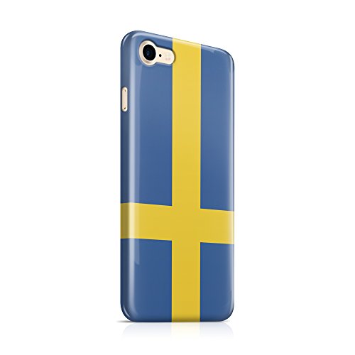 SCHWEDEN iPhone 7 Design auf Handyhülle ,Rundum bedrucktes Smartphonecase/Cover,perfekte Geschenkidee, viele verschiedene Designs und Motive