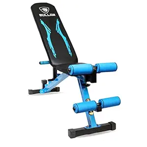 BULLAR, gym bench, bench for home gym, perfect gym bench for home workout, idol for bench press, and squat rack