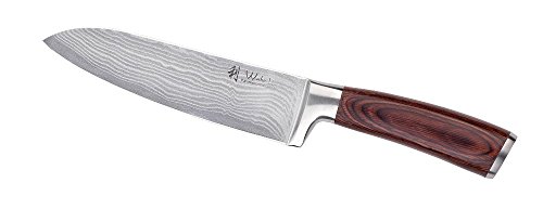 Wakoli Santoku Damastmesser – Edib - 2