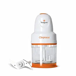Stargaze Chopmax 300 Watt Electric Chopper with Stainless Steel Chopping Blade and 800ml Capacity Bowl for Kitchen Uses