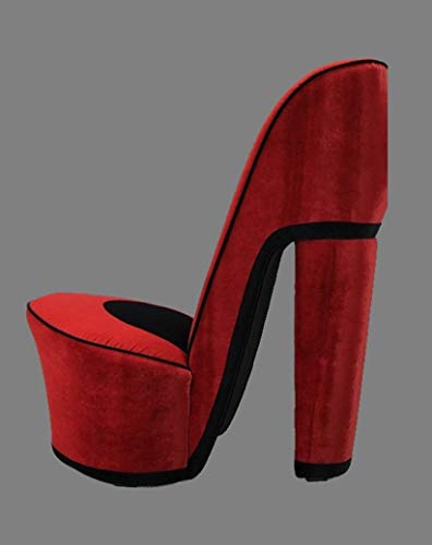 Preisvergleich Produktbild Freizeit - Wittke Schuhsessel High Heel Rot