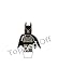 Produktbild 1 vorgeschnittenen 5 "Lego Batman essbaren Kuchendeckel Dekoration