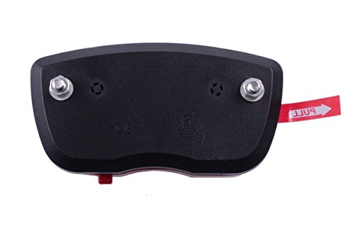 LED Fahrrad-Rücklicht/Reflektor,Batterie-Rücklicht f. Gepäckträger - 3