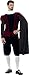 Produktbild Herren Fancy Party Kleid Wachen Mittelalter King Outfit Tudor Lord Deluxe Kostüm Gr. Brust 107 cm- 112 cm, schwarz