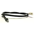 Câble De Tachymètre Pour Peugeot Speedfight 50/100 Cm³ - Longueur 110 Cm - Pièce De Remplacement Compatible Modèles 1 à 2 - 2