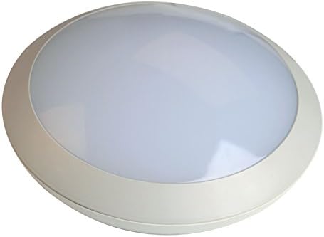 elumico LED Ceiling Light 20W LM: 1400Lm, Lens: frosted glass, neutral white (4000 K): 120° Beam Angle, White Housing, motion sensor, Radio-Ce / RoHs 2 year warranty