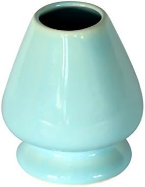 KENKO - Matcha Whisk Stand - BLUE - Ceramic Holder for Bamboo Matcha Chasen - BEST Japanese Tea Set Accessories! by Kenko Tea