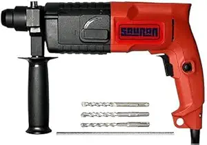 SAURAN Hammer Drill Machine 20mm, SDS Chuck, 800W, 900RPM, with Accessories Rotary Hammer Drill (20 mm Chuck Size, 800 W)