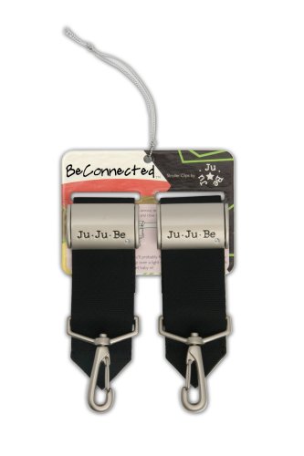 Ju-Ju-Be Connected Diaper Bag Clips (Silver)