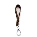 Produktbild Passion handgefertigt Loop und Schlüssel Ring Kombination echtes Leder Schlüsselanhänger Schlüsselanhänger Leder Strap Schlüsselanhänger braun
