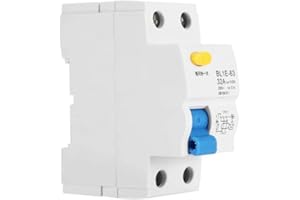 OUTBIT Fehlerstromschutzschalter - Luftstromunterbrecher BL1E-63 32A 1P + N FI-Schutzschalter 230V 30mA