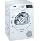 Siemens iQ500 WT47G439ES sèche-linge Autonome Charge avant Blanc 8 kg A++ - Sèche-linge (Autonome, Charge avant, Pompe à chaleur, Blanc, Rotatif, Tactil, Droite)