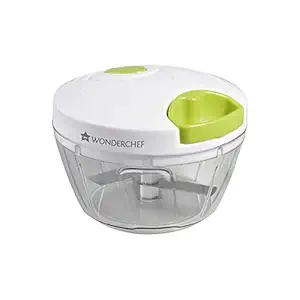 Wonderchef String Plastic Chopper (White) - Set of 2