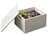Produktbild Tidy Books ® - Spielzeugkiste Sorting Box™ | Cremeweiß | Stapelbare Aufbewahrungsbox | Holzkiste für Lego und kleines Spielzeug | 40 x 34 x 24 cm | Handgefertigt | Nachhaltig | Das Original seit 2004