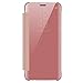 Produktbild MuSheng Für Samsung Galaxy S9 Plus Hülle, Luxus Flip Schutzhülle Smart Sleep Wake Up Ledertasche Stand Halter Spiegel Glatt Handyhülle Haltercase (Rot)