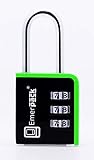 ✔ COMBINACION FACILMENTE RESETEABLE de 3 digitos