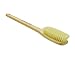 Kent Brushes Natural White Bristle Bath Bat Beechwood Handle