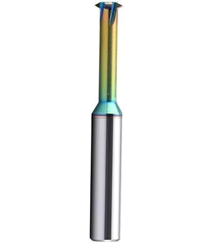 Produktbild von 60° Einzahn-Hartmetall-Gewindefräser – Für M1,2 Bis M8, CNC-Stahlbearbeitung, M8x1,25 D6