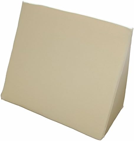 Beties Big Comfy Q2 Wedge Cushion Extra Large with Cotton Jersey Cover 62X49X30 cm in Various Bright Colours, 100 % Cotton, 22 Natur, 62x49x30 cm