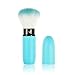 TimeSong Super Density Soft Makeup Cosmetic Facial Adjustable/ Blusher/ Concealer Brush ( Blue)