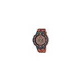 Forma de la esfera: Redondo Casio Reloj Digital para Hombre de Energía Solar con Correa en Plástico PRG-300CM-4E