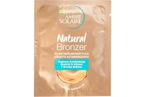 Garnier ambre solaire - Natural, toallas, 1 pc
