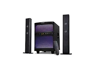 F&D T200X 70W 2.1 Bluetooth Soundbar Cum Tower Speaker with Multi Color LED - Black