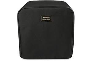 JOYSOG Osłona przeciwpyłowa do projektora JMGO N1 Pro/N1 Ultra, wodoodporna obudowa ochronna na projektor z kieszenią na akcesoria (czarna)