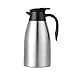Produktbild Dongyd Isolation Pot Isolierflasche Thermoskanne Flasche 2L Große Kapazität Haushalt 304 Edelstahl Wasserkocher Tasse Kleine Heißwasser Isolierung Tragbare (Farbe : Silber)